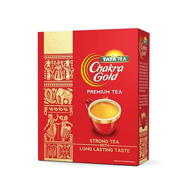 TATA TEA CHAKRA GOLDPREMIMUM TEA 250G / STRONG TEA FOR  LONG LASTING TASTE