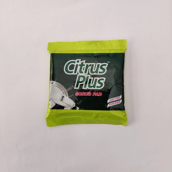 CITRUS PLUS SCRUB PAD (SOFTER,THICKER)