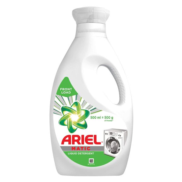 ARIEL FRONT LOAD 500ML MATIC LIQUID DETERGENT