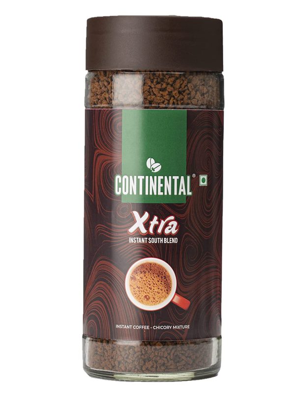 CONTINENTAL XTRA INSTANT SOLUTHBLAND 200G (JAR) / INSTANT COFFEE - CHICORY MIXTURE